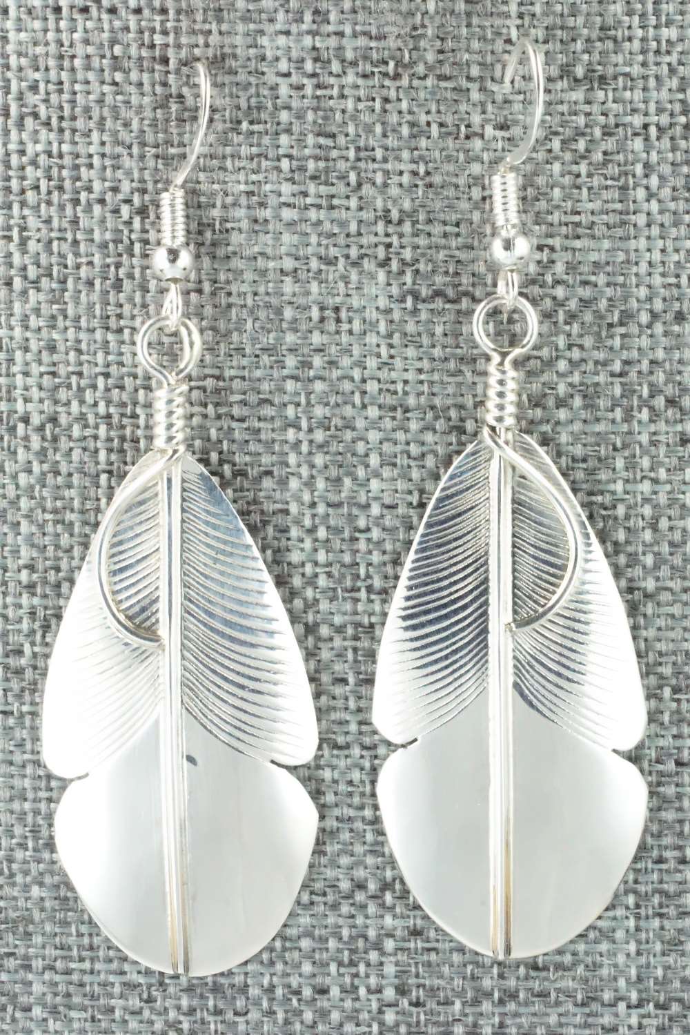 Sterling Silver Earrings - Navajo