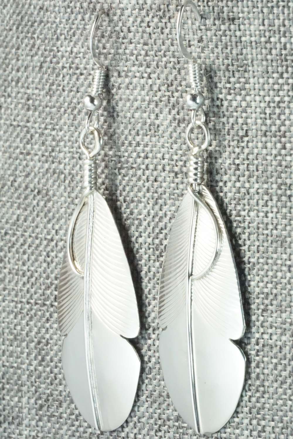 Sterling Silver Earrings - Navajo