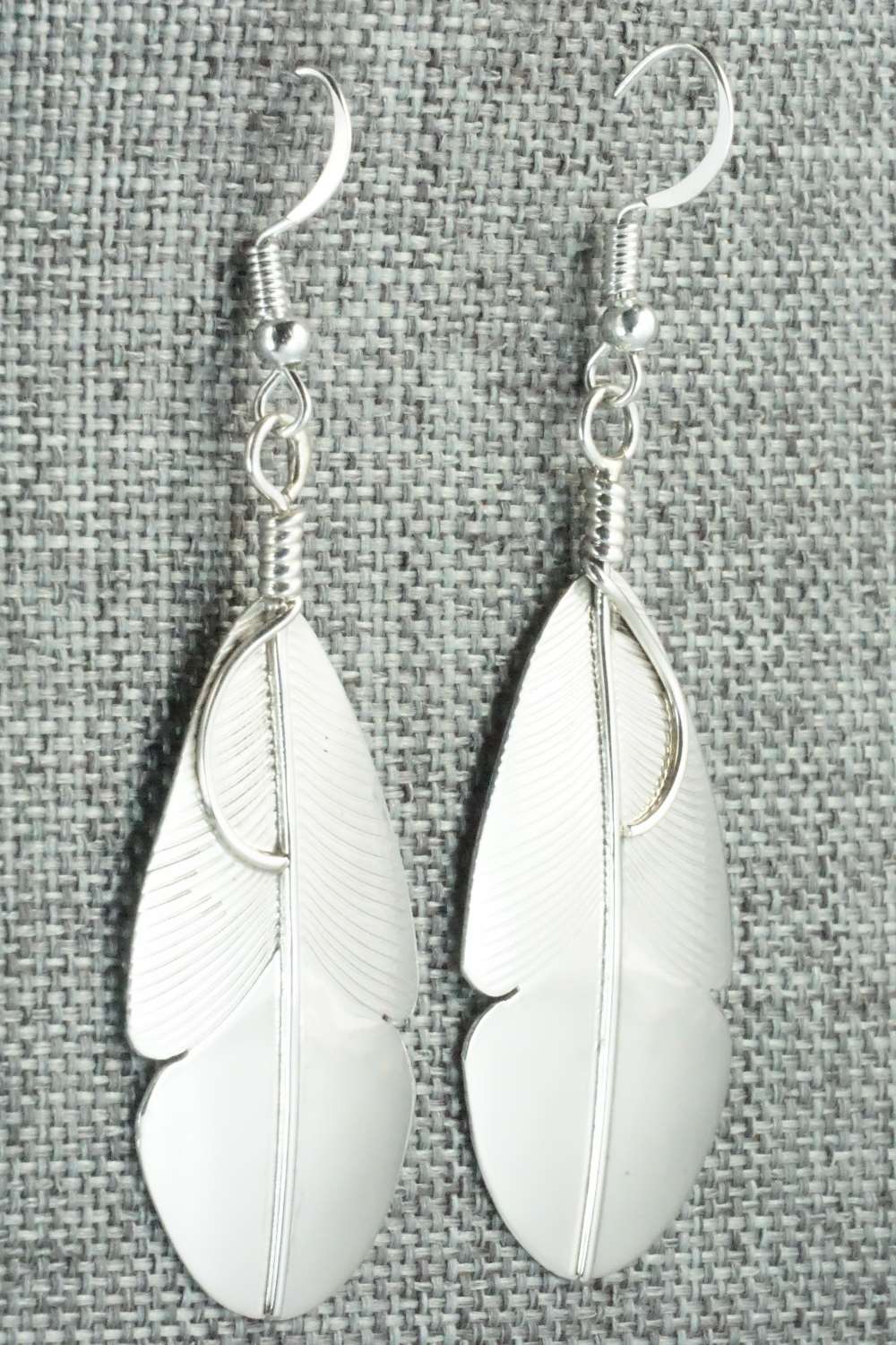 Sterling Silver Earrings - Navajo