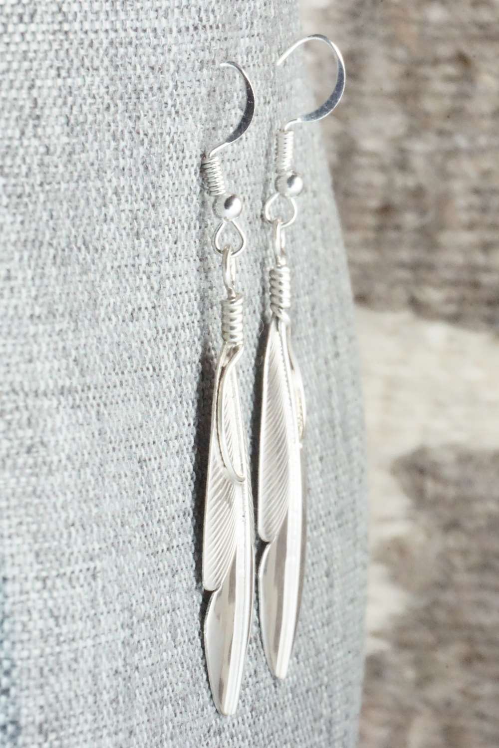 Sterling Silver Earrings - Navajo