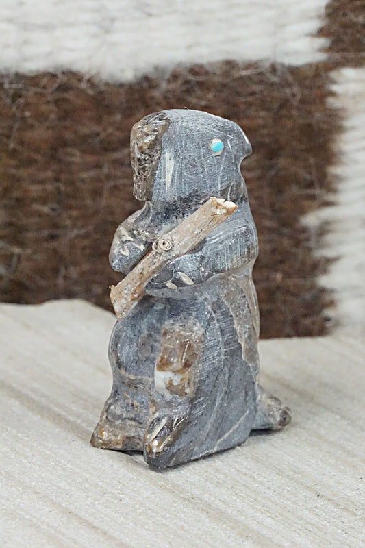 Beaver Zuni Fetish Carving - Jerrold Lahaleon