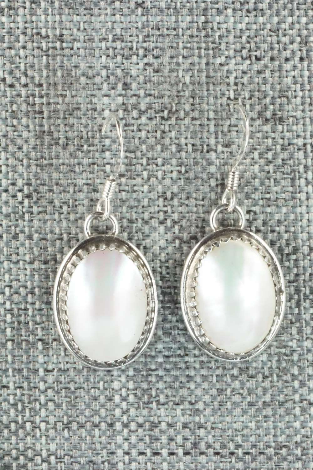 Mother of Pearl & Sterling Silver Necklace and Earrings - Garrison Boyd