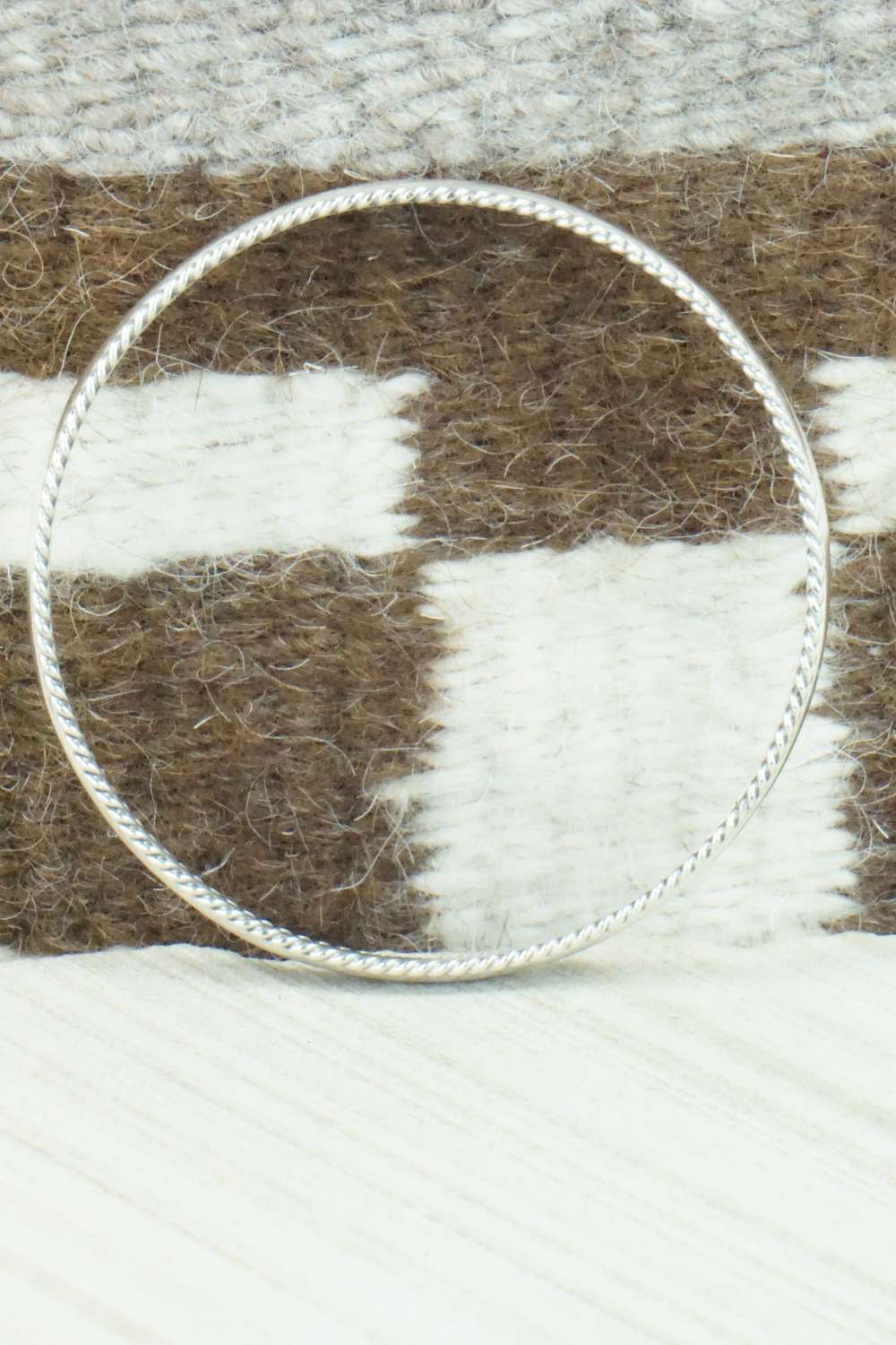 Sterling Silver Bangle - Elaine Tahe