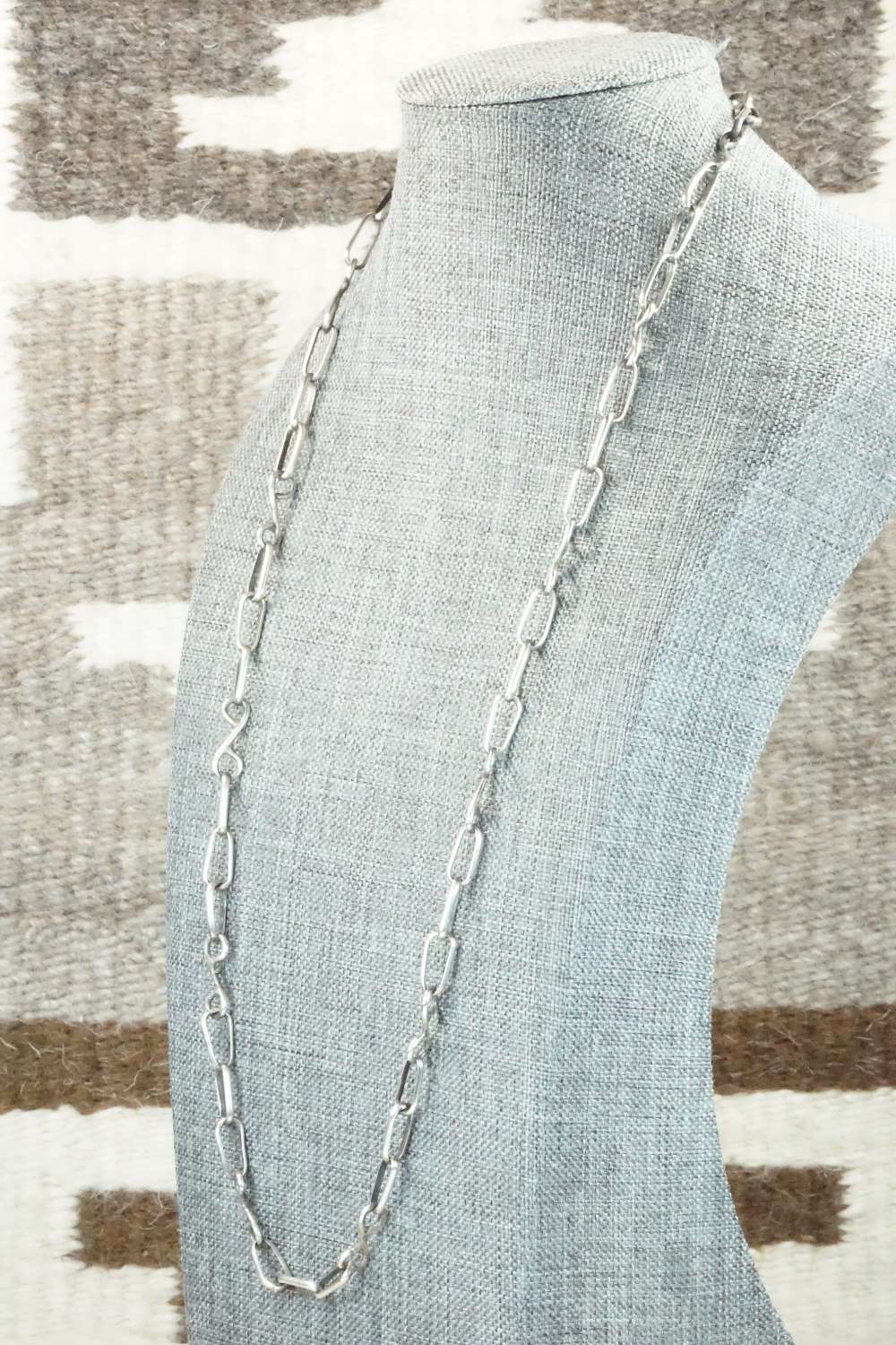 Sterling Silver Chain Necklace - Katherine Yazzie