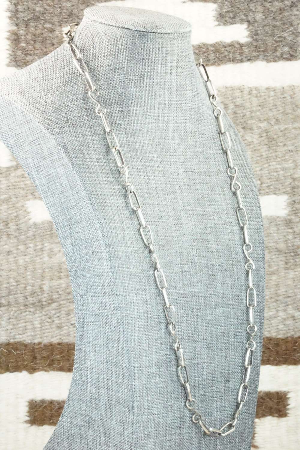Sterling Silver Chain Necklace - Katherine Yazzie