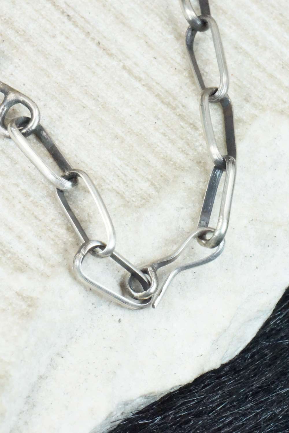 Sterling Silver Chain Necklace - Katherine Yazzie
