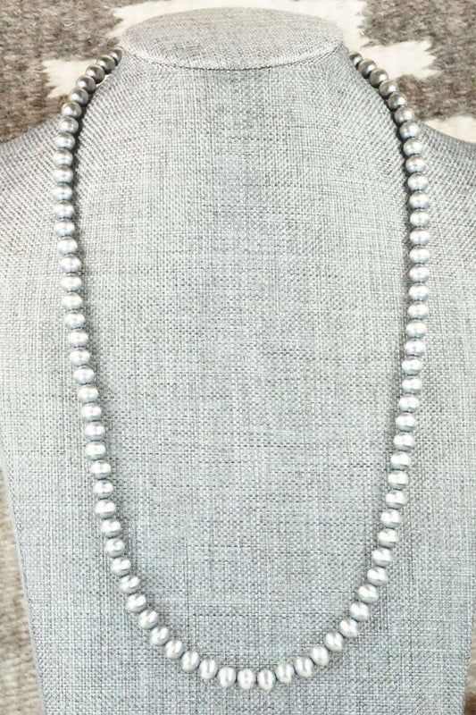 Sterling Silver Pearl Necklace - Louise Joe