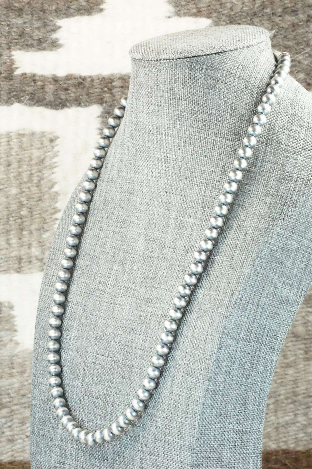 Sterling Silver Pearl Necklace - Louise Joe
