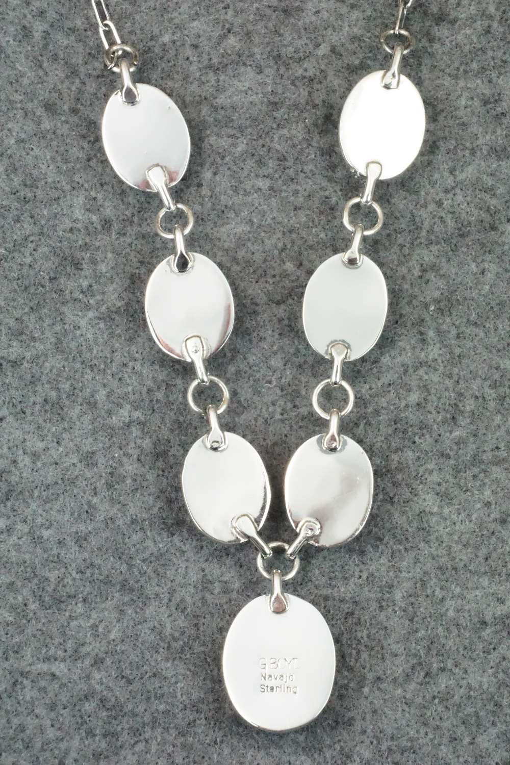 Mother of Pearl & Sterling Silver Necklace and Earrings - Garrison Boyd