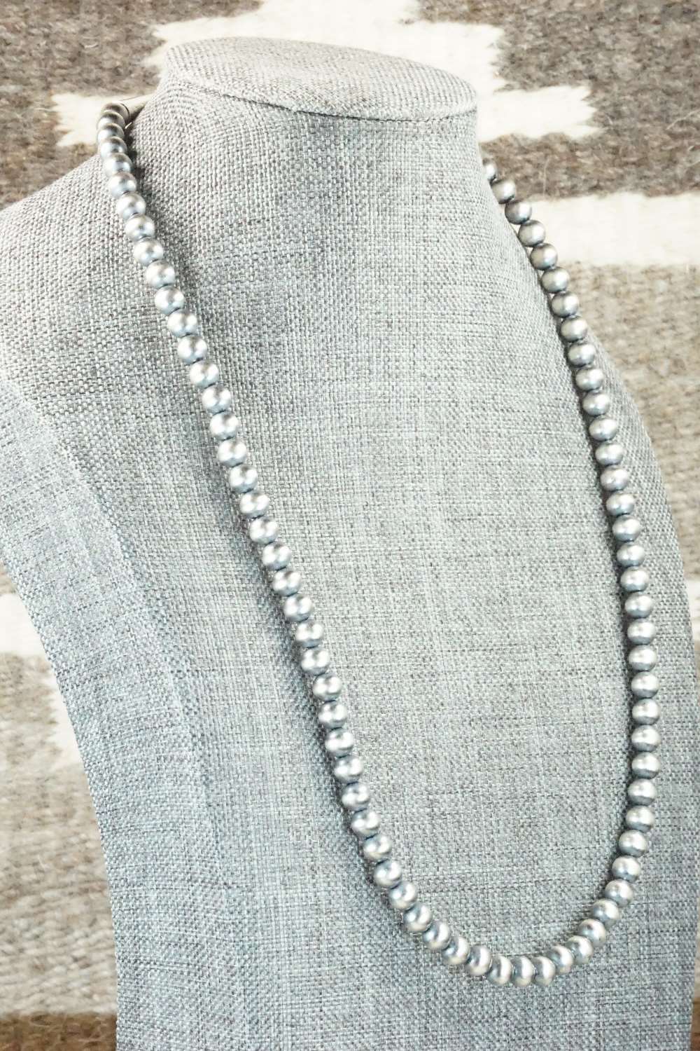 Sterling Silver Pearl Necklace - Louise Joe