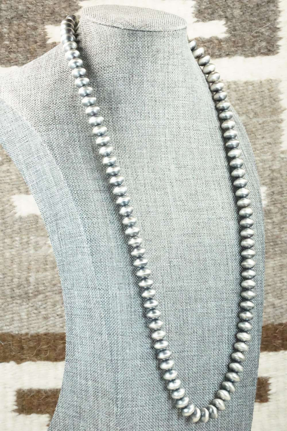 Sterling Silver Navajo Pearl Necklace - Jan Mariano
