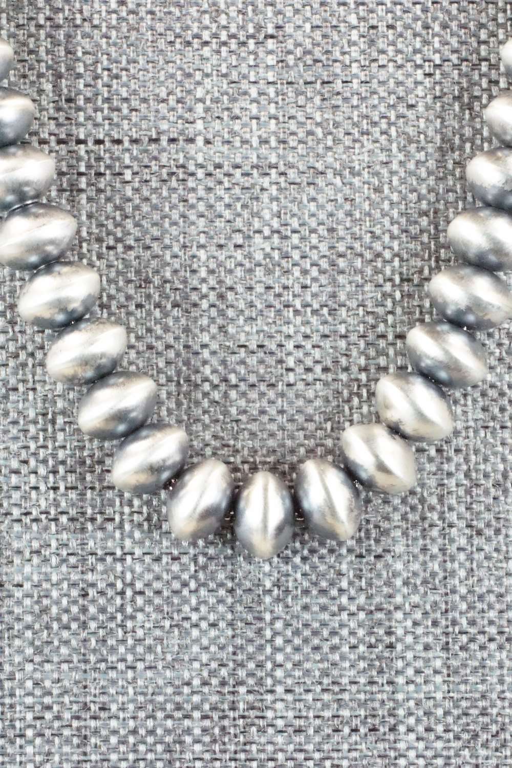 Sterling Silver Navajo Pearl Necklace - Jan Mariano