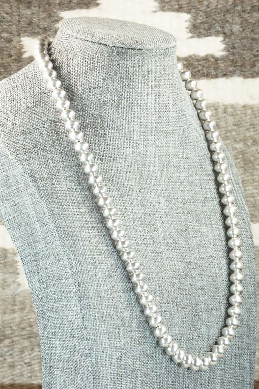 Sterling Silver Navajo Pearl Necklace - Tonisha Haley