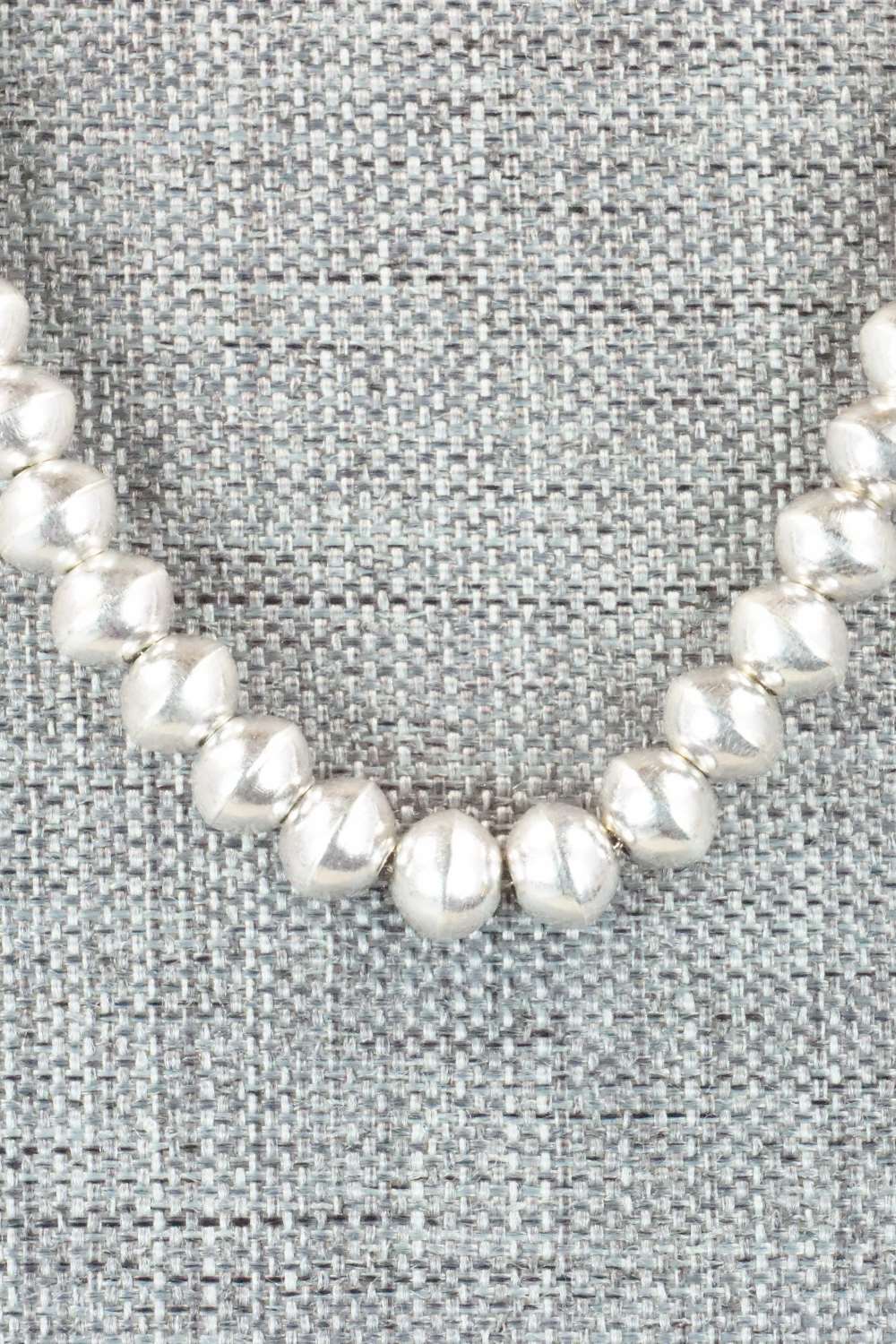 Sterling Silver Navajo Pearl Necklace - Tonisha Haley