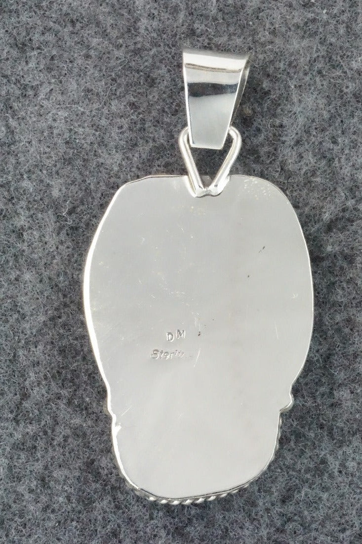 Turquoise & Sterling Silver Pendant - Davey Morgan