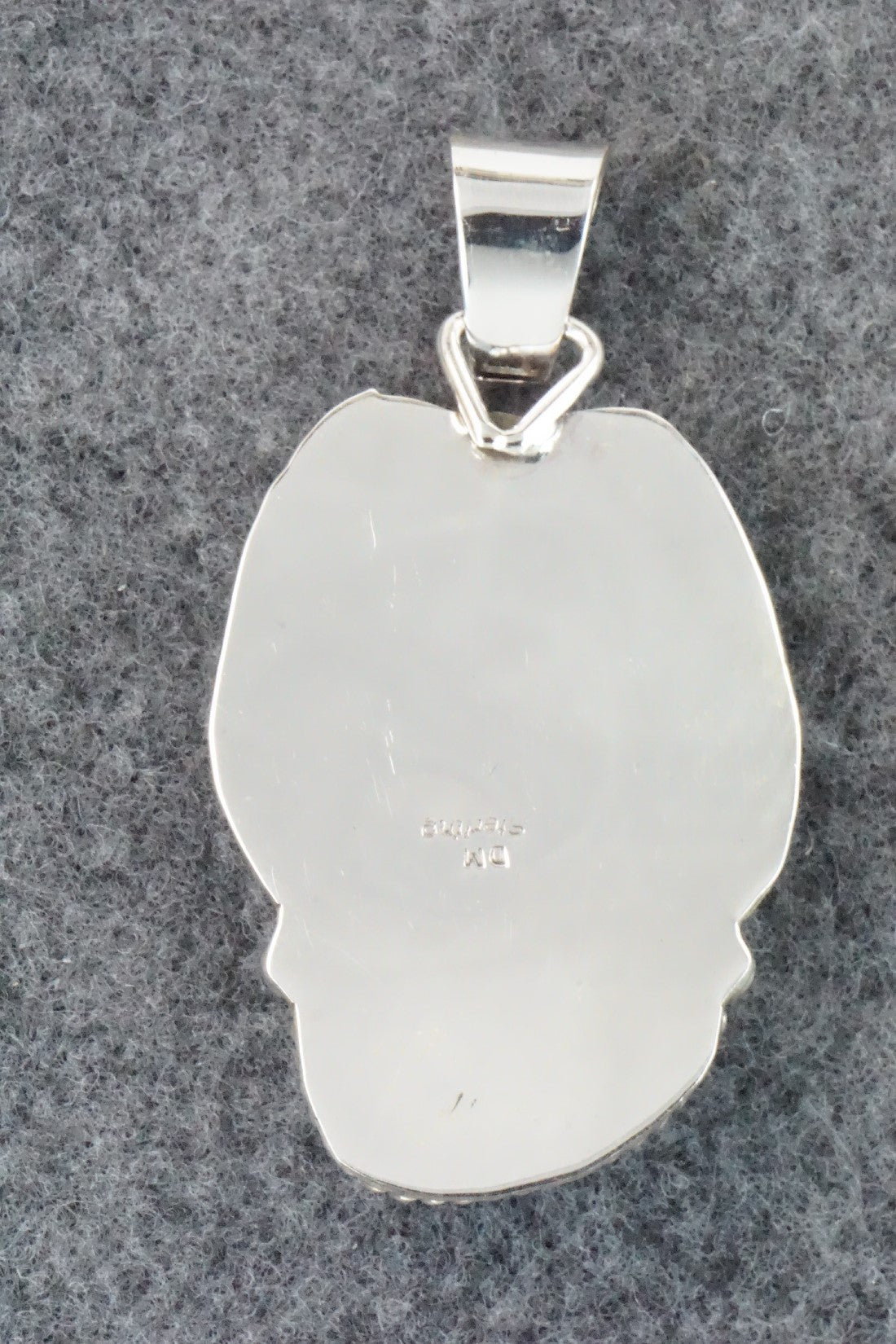 Turquoise & Sterling Silver Pendant - Davey Morgan