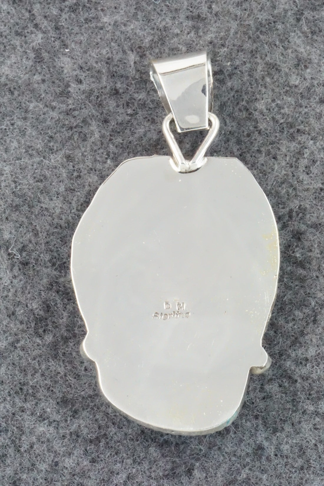 Turquoise & Sterling Silver Pendant - Davey Morgan