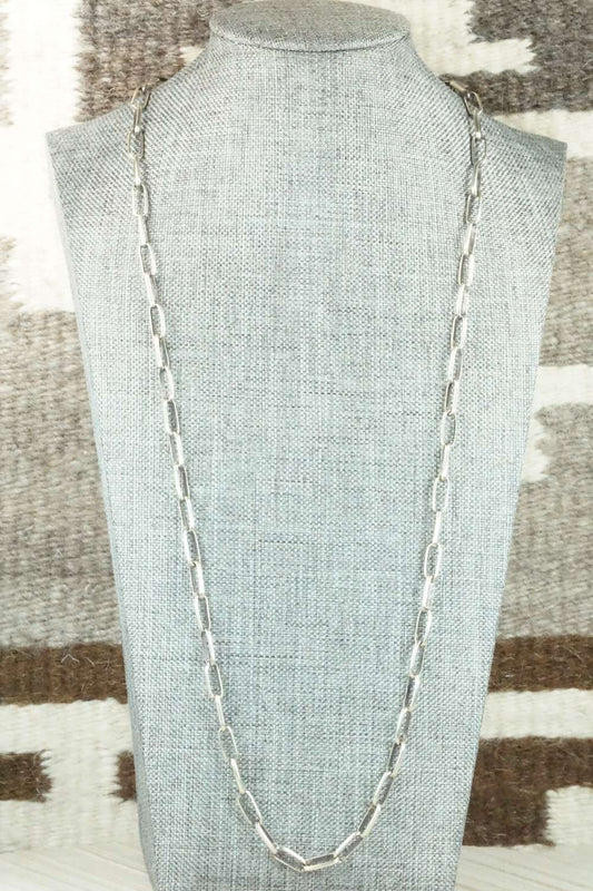Sterling Silver Chain Necklace - Sally Shurley