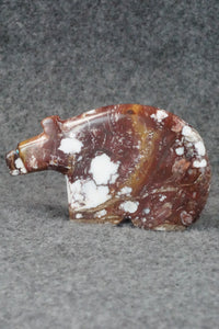 Bear Zuni Fetish Carving - Reynold Lunasee
