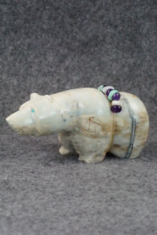 Bear Zuni Fetish Carving - Paulette Quam