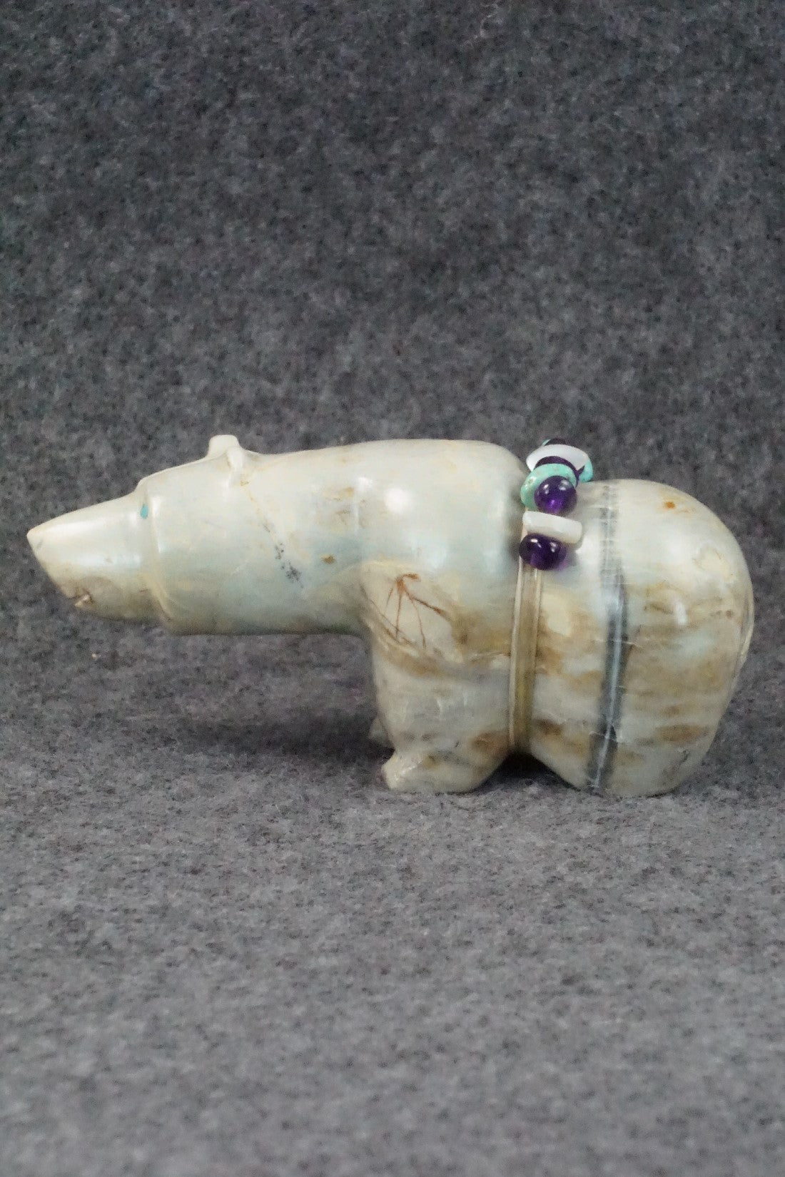 Bear Zuni Fetish Carving - Paulette Quam