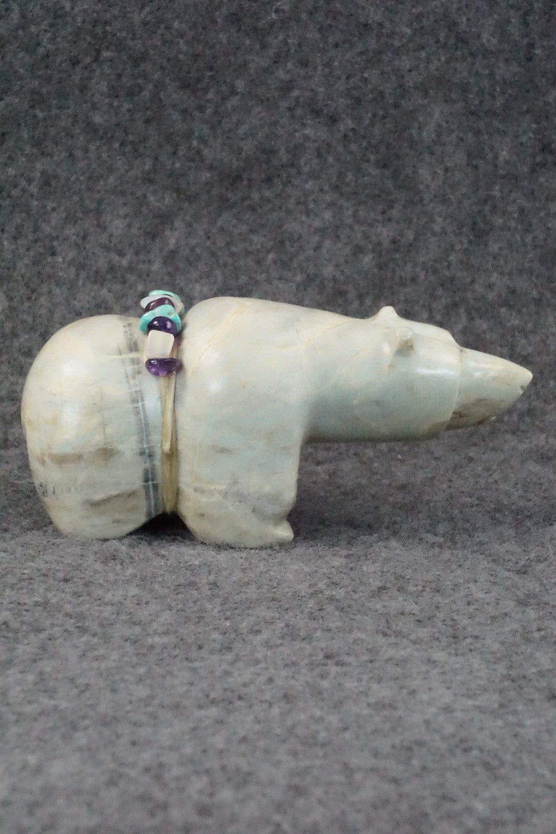 Bear Zuni Fetish Carving - Paulette Quam