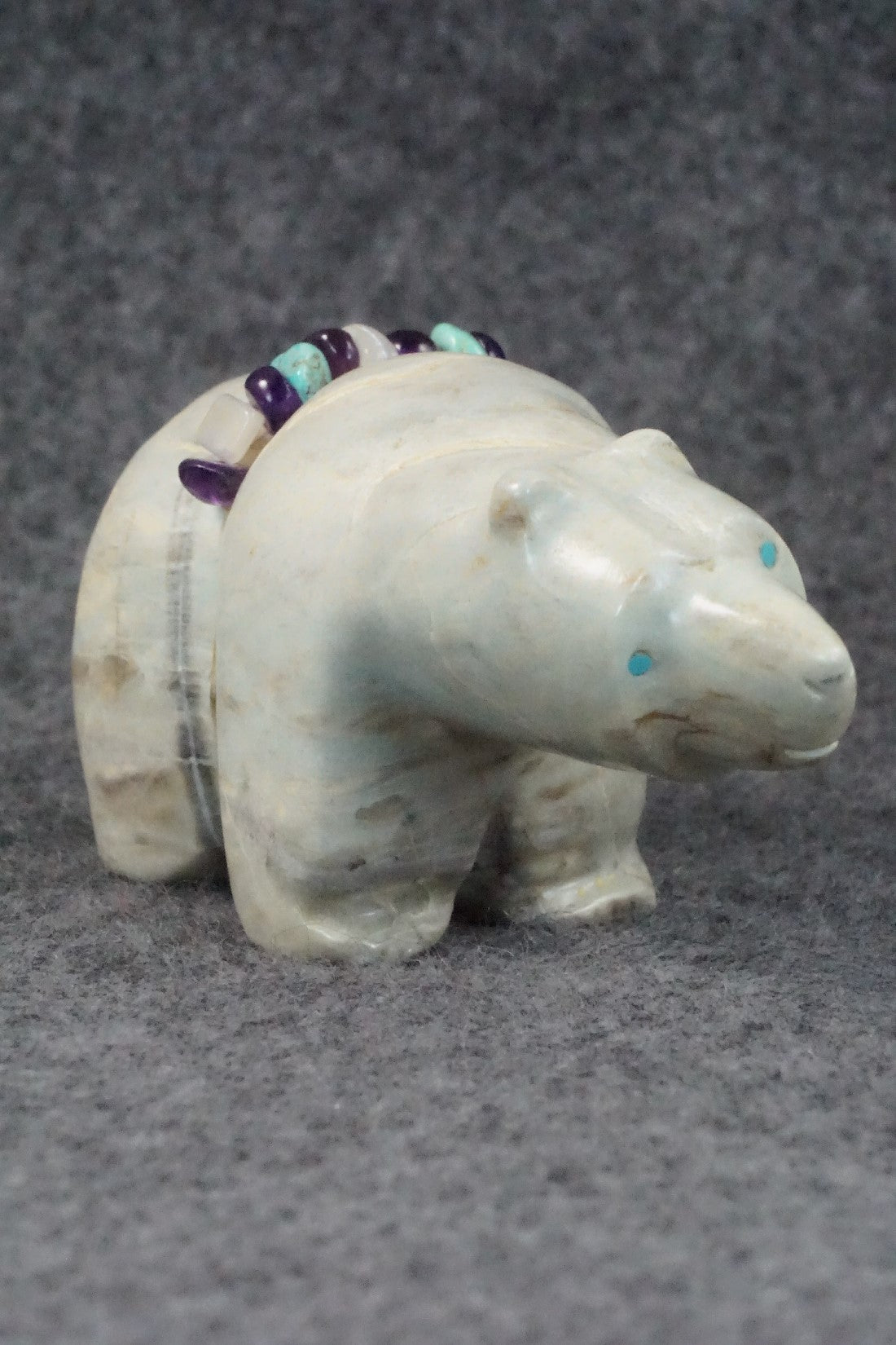 Bear Zuni Fetish Carving - Paulette Quam
