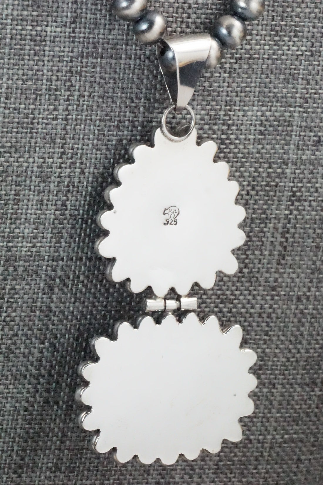 Turquoise & Sterling Silver Necklace - Ervin Tsosie