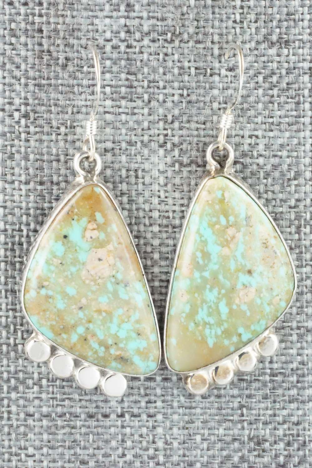 Turquoise & Sterling Silver Earrings - Sharon McCarthy