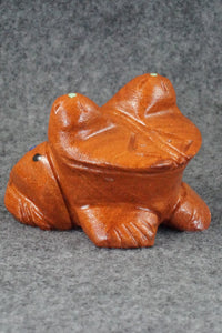 Frog Zuni Fetish Carving - Louise Ponchuella
