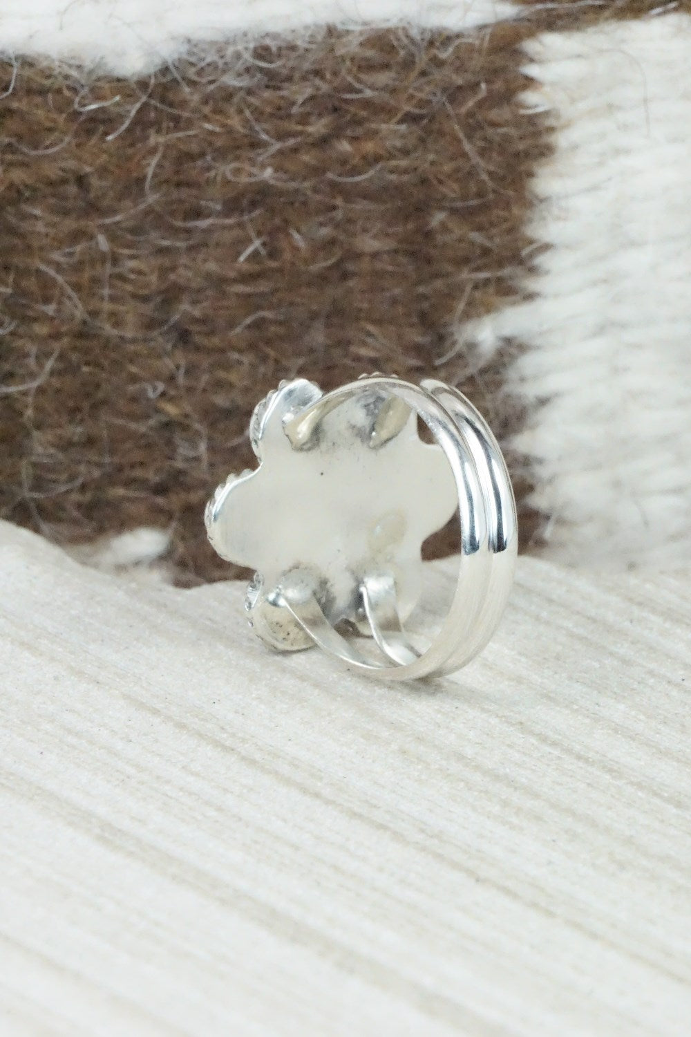 Multi Stone & Sterling Silver Ring - Gina Dosedo - Size 7