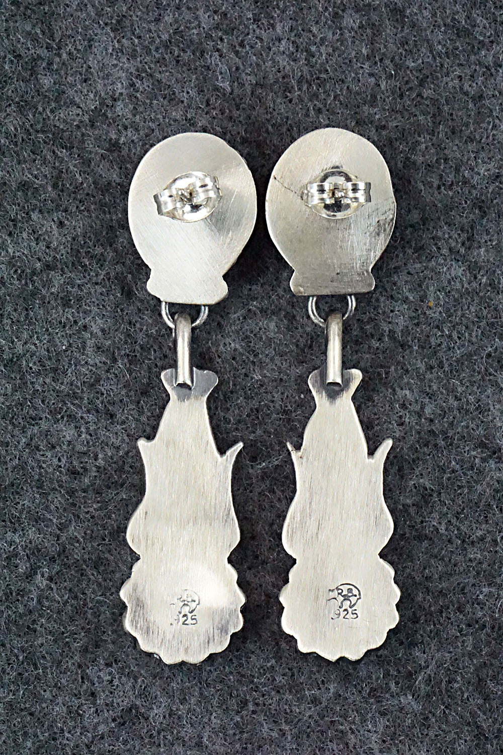 Turquoise & Sterling Silver Earrings - Annie Spencer