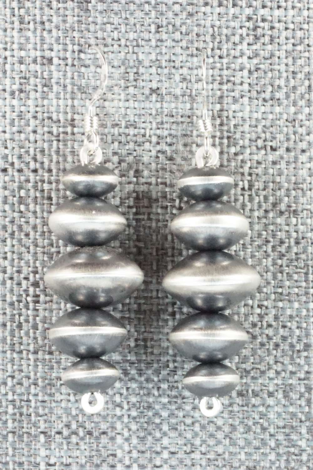 Sterling Silver Navajo Pearl Necklace & Earrings - Preston Haley
