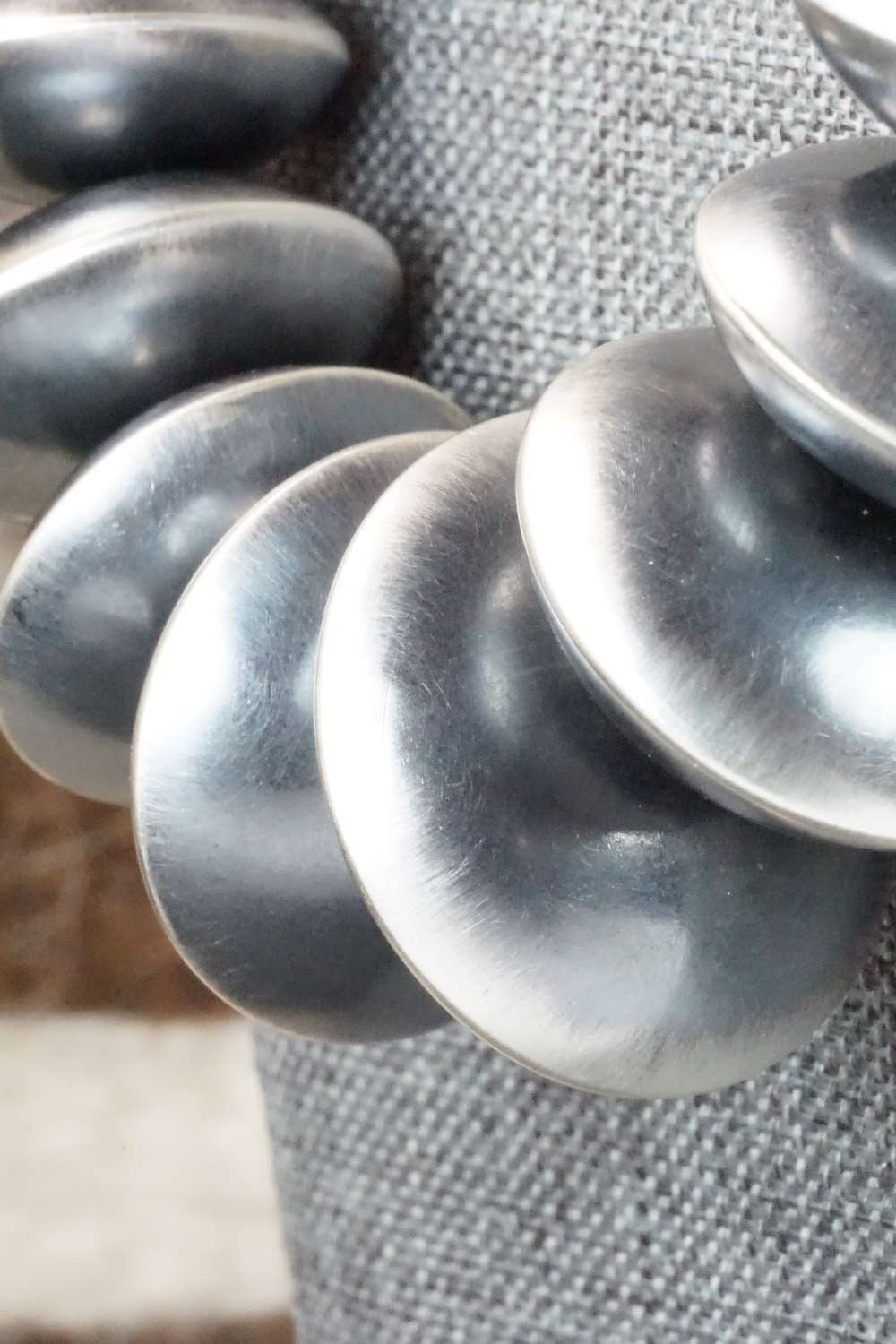 Sterling Silver Navajo Pearl Necklace & Earrings - Preston Haley