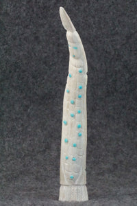 Corn Maiden Zuni Fetish Carving - Garrick Weeka