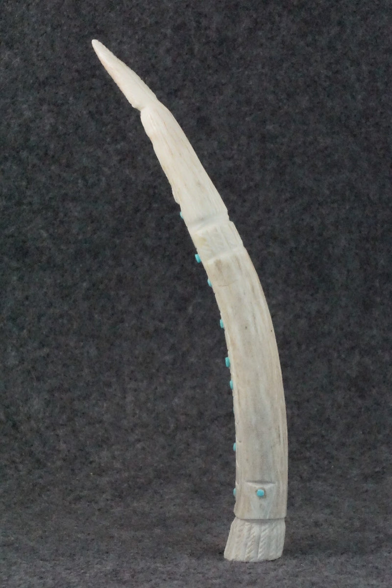 Corn Maiden Zuni Fetish Carving - Garrick Weeka