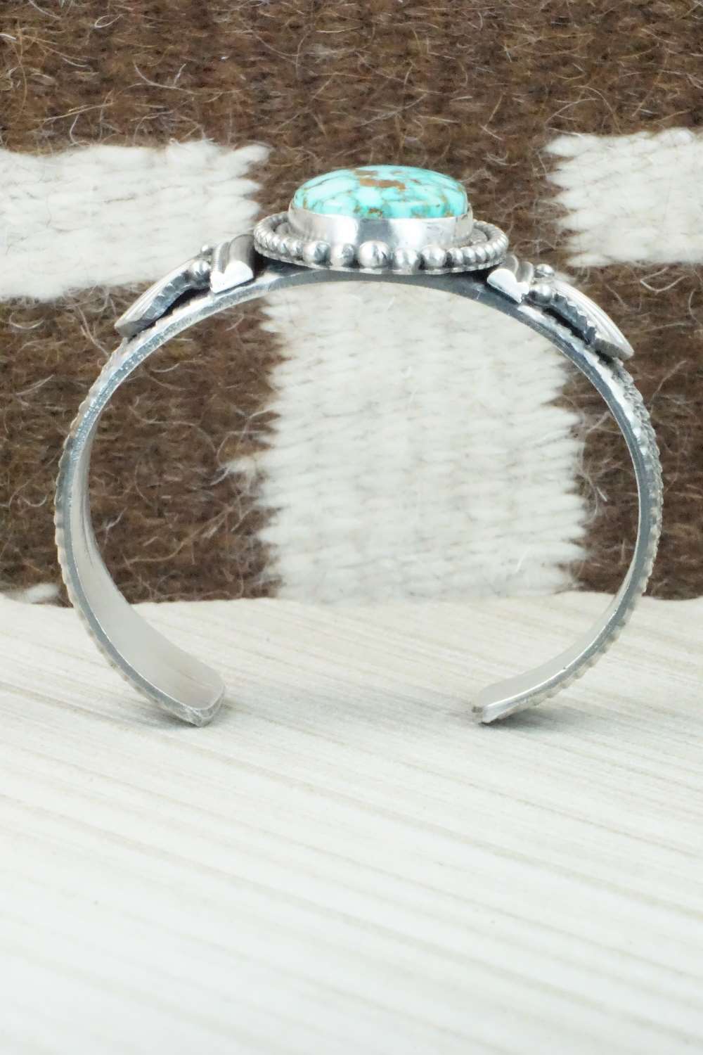 Turquoise & Sterling Silver Bracelet - Michael Calladitto