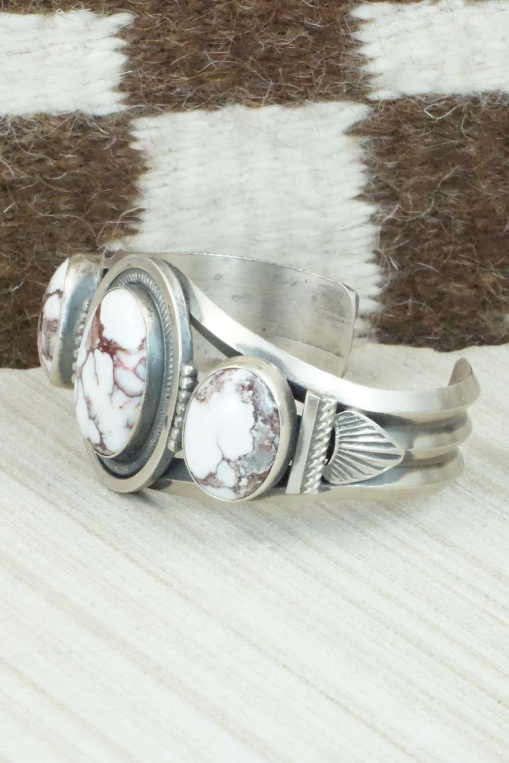 Wild Horse & Sterling Silver Bracelet - Tom Lewis