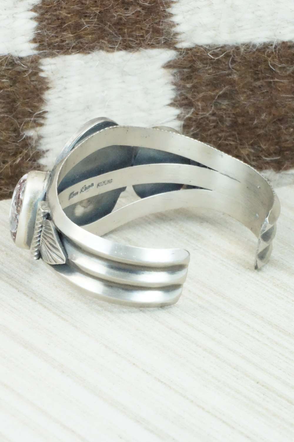 Wild Horse & Sterling Silver Bracelet - Tom Lewis
