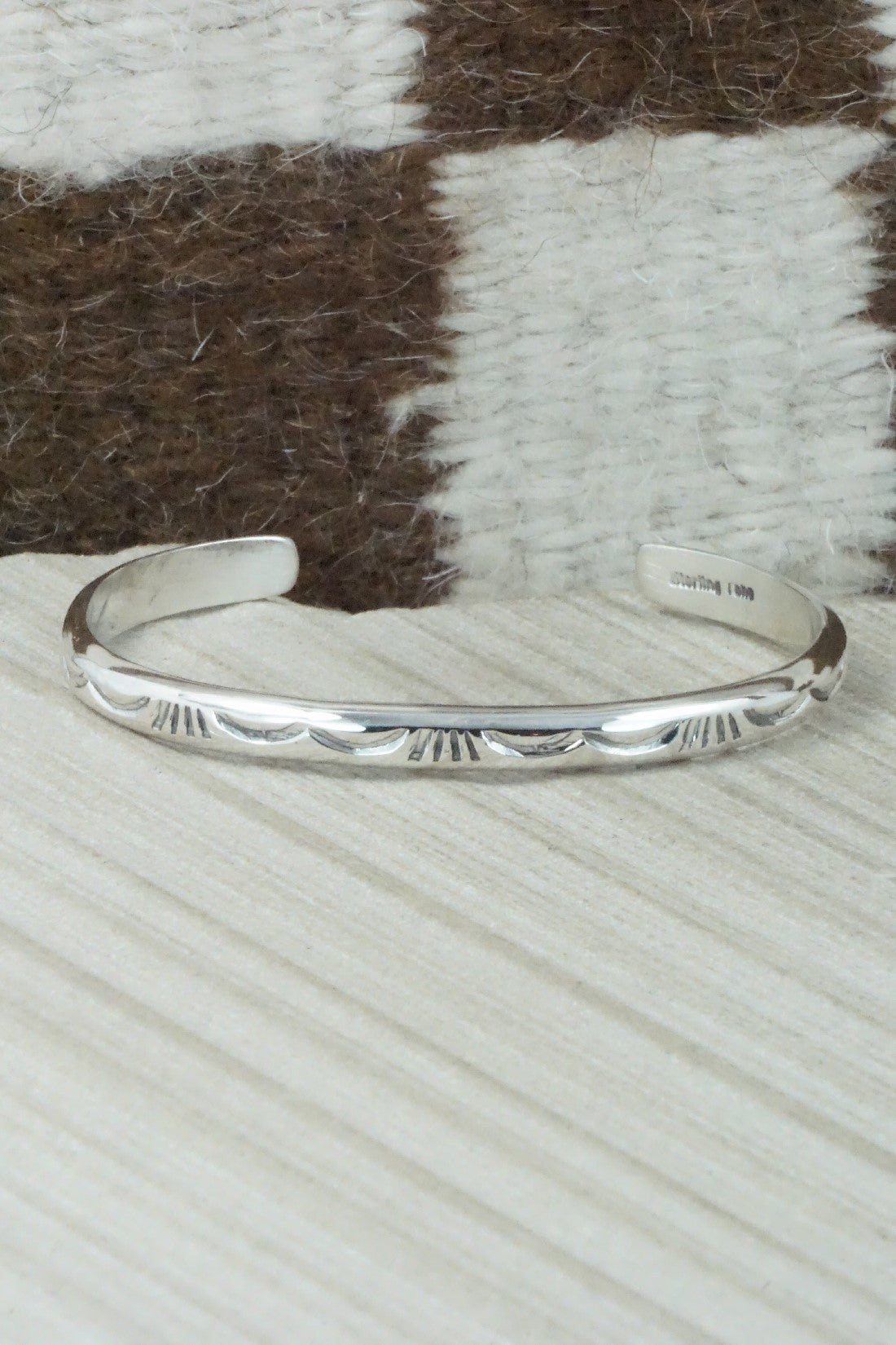 Sterling Silver Bracelet - Elaine Tahe
