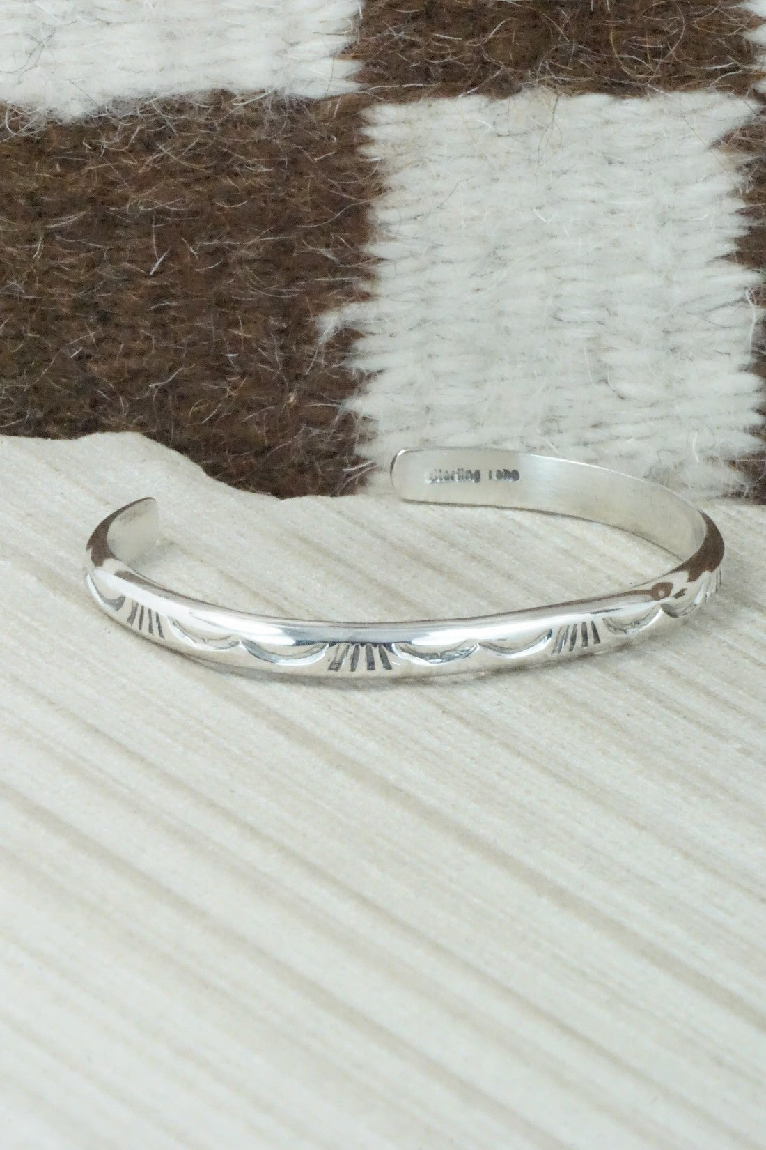 Sterling Silver Bracelet - Elaine Tahe