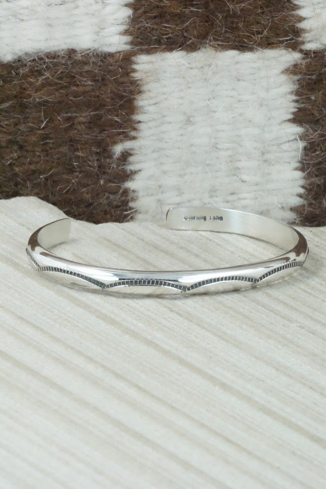 Sterling Silver Bracelet - Elaine Tahe