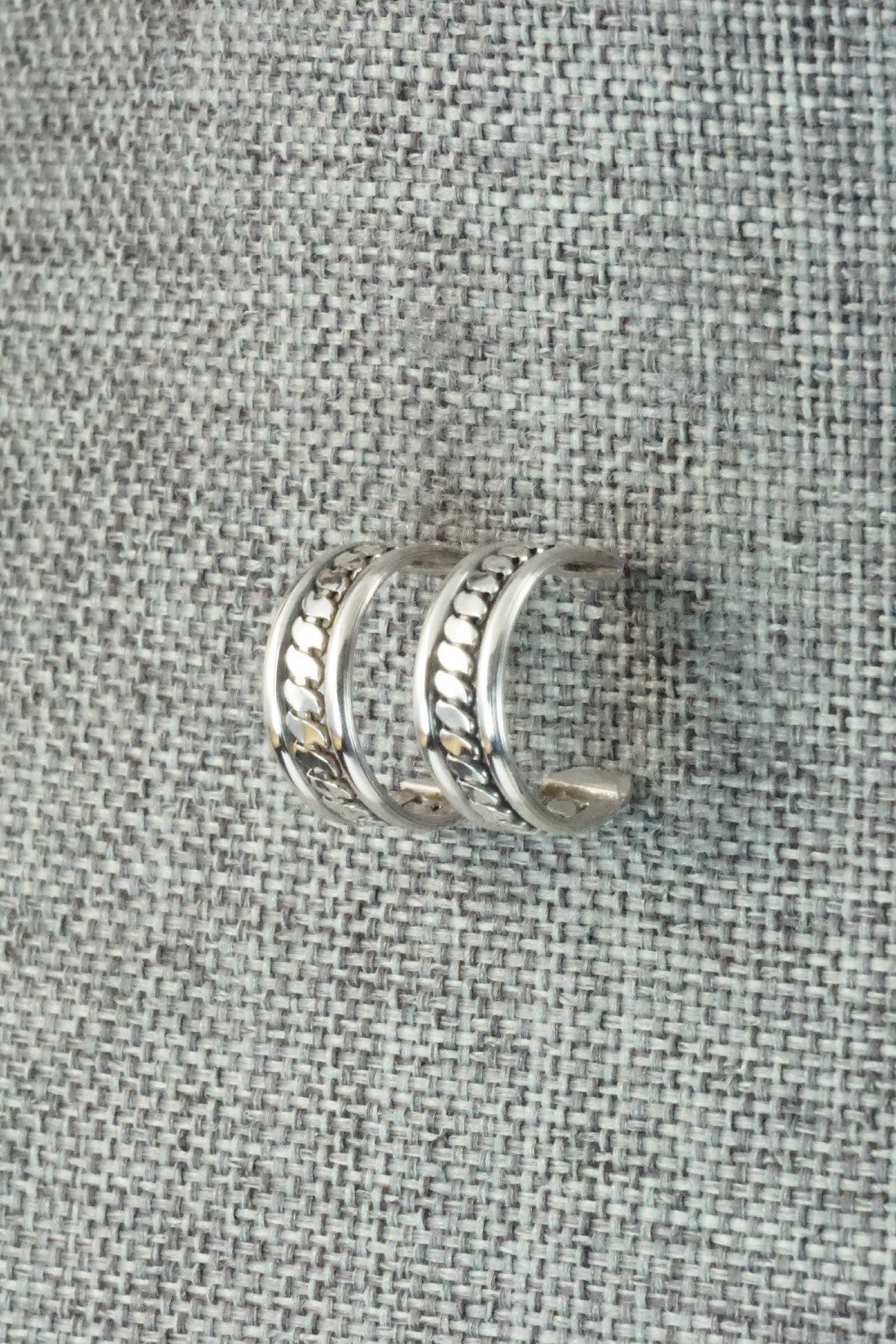 Sterling Silver Earrings - Caroline Tsosie
