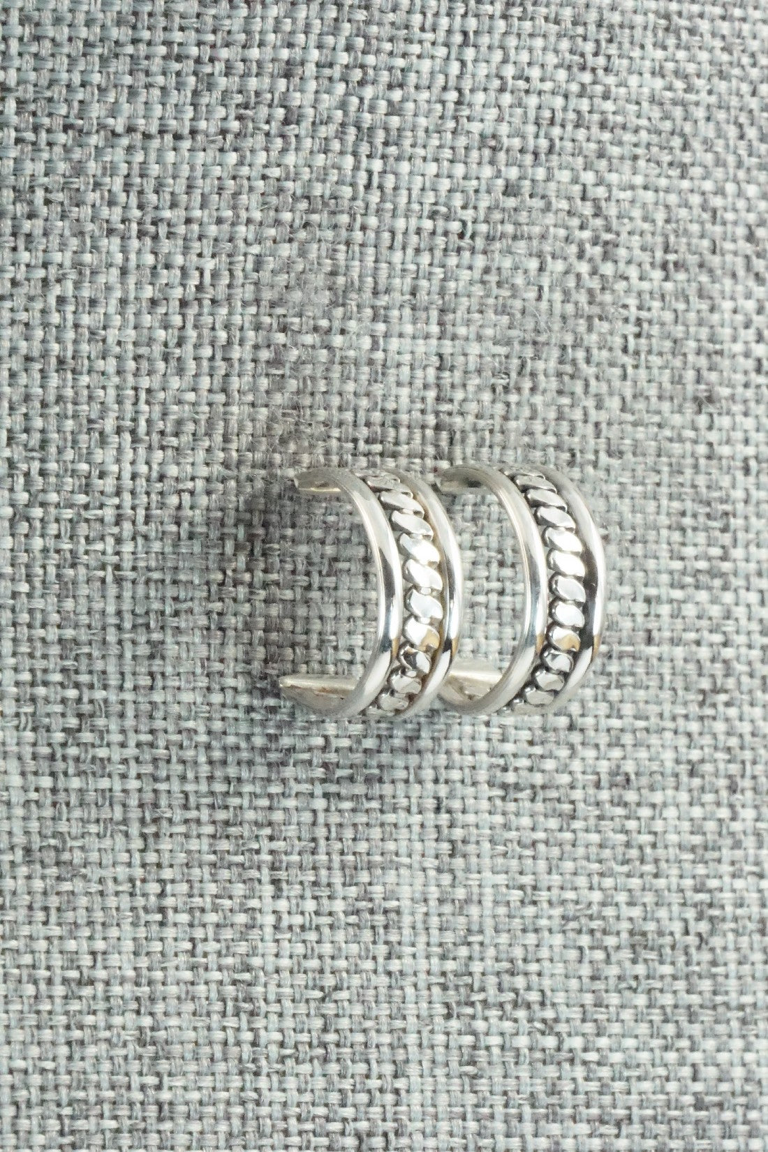 Sterling Silver Earrings - Caroline Tsosie