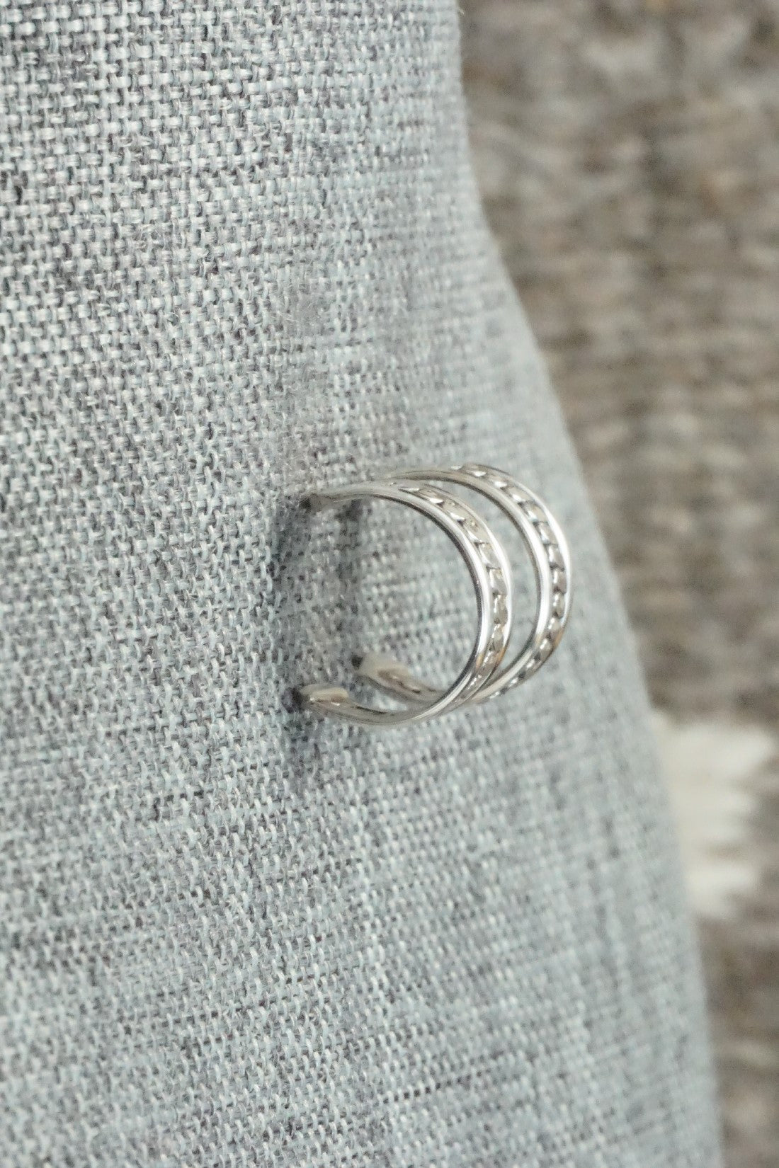 Sterling Silver Earrings - Caroline Tsosie