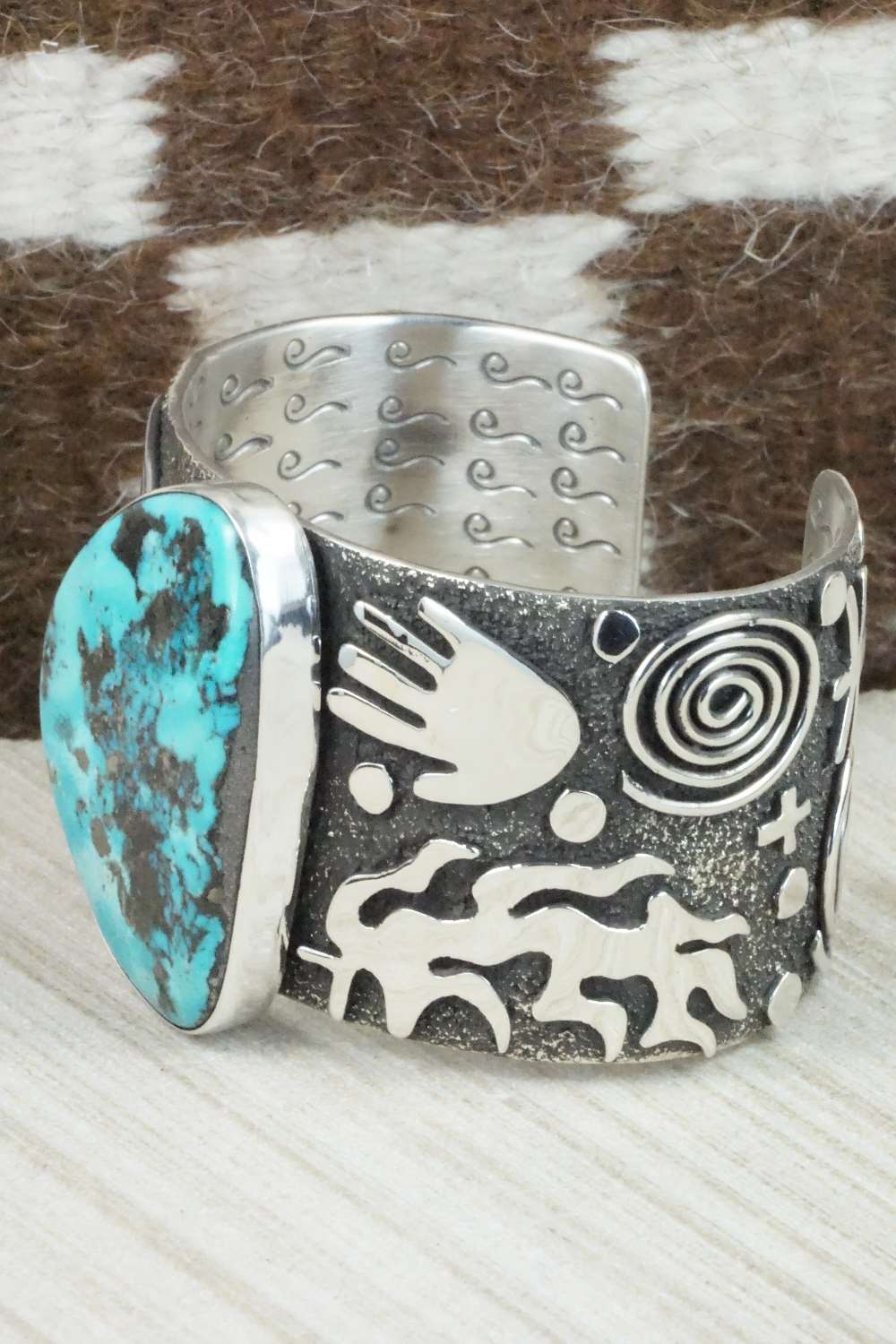 Turquoise & Sterling Silver Bracelet - Alex Sanchez