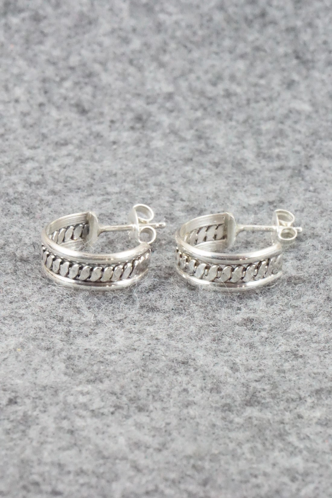 Sterling Silver Earrings - Caroline Tsosie