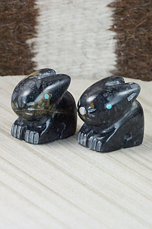 Rabbit Zuni Fetish Carvings - Cameron Nastacio