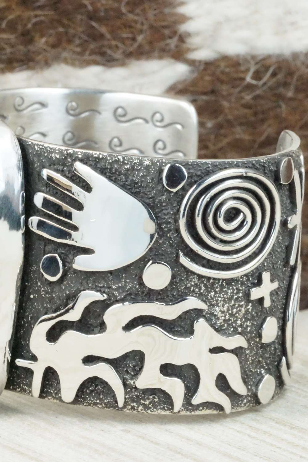Turquoise & Sterling Silver Bracelet - Alex Sanchez