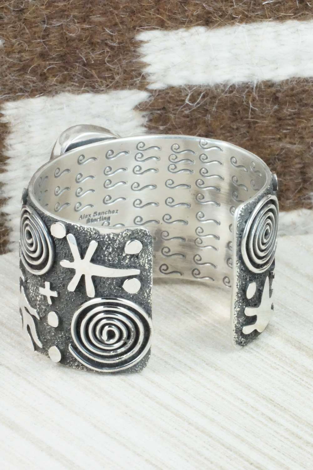 Turquoise & Sterling Silver Bracelet - Alex Sanchez